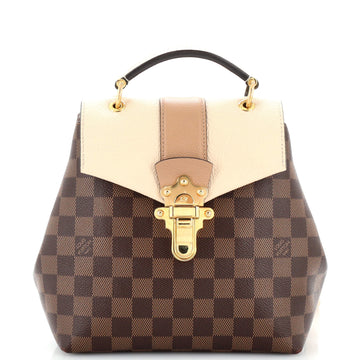 Louis Vuitton Clapton Backpack Damier and Leather