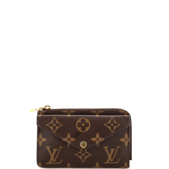 Louis Vuitton Recto Verso Card Holder Monogram Canvas