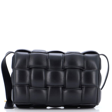 Bottega Veneta Cassette Crossbody Bag Padded Maxi Intrecciato Leather