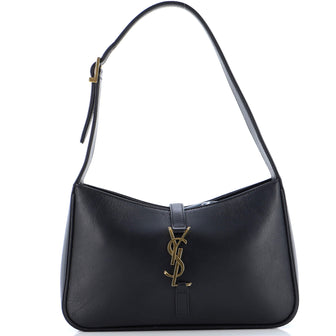 Saint Laurent Le 5 a 7 Hobo Leather Small