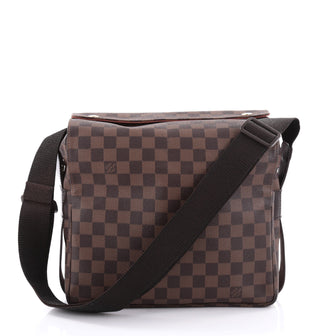 Louis Vuitton Naviglio Handbag Damier Brown