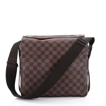 Louis Vuitton Naviglio Handbag Damier Brown