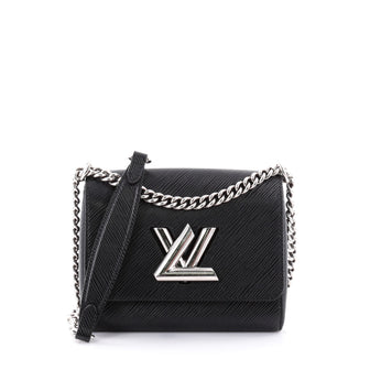 Louis Vuitton Twist Handbag Epi Leather PM Black 2456002