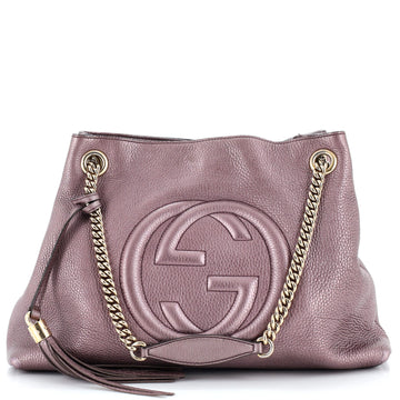 Gucci Soho Chain Strap Shoulder Bag Leather Medium