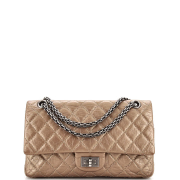 Chanel Reissue 2.55 Flap Bag Quilted Metallic Aged Calfskin 225