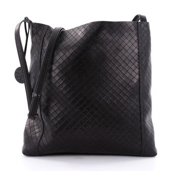 Bottega Veneta Crossbody Bag Intrecciomirage Leather Balck 2457904