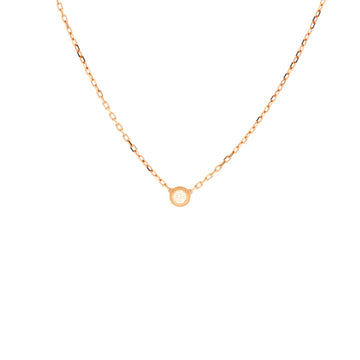 Cartier Cartier D'Amour Pendant Necklace 18K Rose Gold with Diamond Small