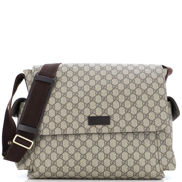 Gucci Diaper Bag GG Coated Canvas