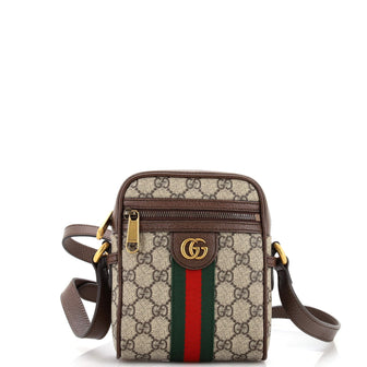 Gucci Ophidia Messenger Bag GG Coated Canvas Mini