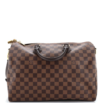 Louis Vuitton Speedy Bandouliere Bag Damier 35