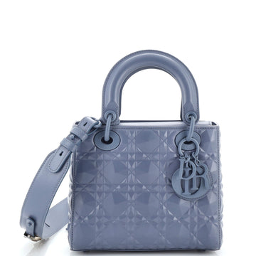 Christian Dior My ABCDior Lady Dior Bag Diamond Motif Cannage Calfskin Small
