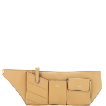 Fendi 3 Pockets Belt Bag Leather