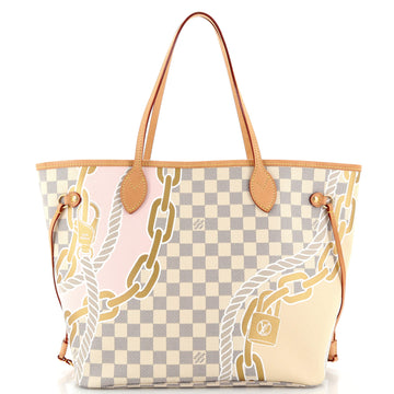 Louis Vuitton Neverfull NM Tote Limited Edition Nautical Damier MM