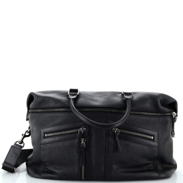 Dolce & Gabbana Multipocket Duffle Bag Leather Large
