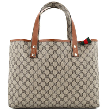 Gucci Web Loop Tote GG Coated Canvas Medium