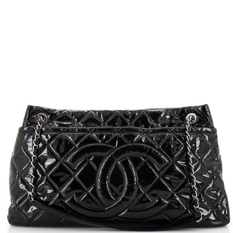 Chanel Timeless CC Soft Tote Quilted Patent Large