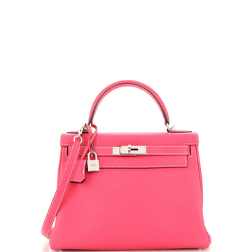 Hermes Candy Kelly Handbag Epsom 28