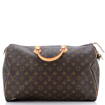 Louis Vuitton Speedy Handbag Monogram Canvas 40