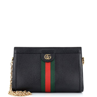 Gucci Ophidia Chain Shoulder Bag Leather Small