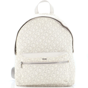 Christian Dior Rider Backpack Oblique Canvas Medium