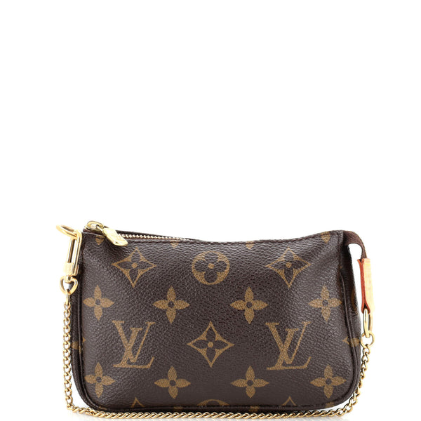 Louis Vuitton Pochette Accessoires Monogram Canvas Mini Brown 2459252