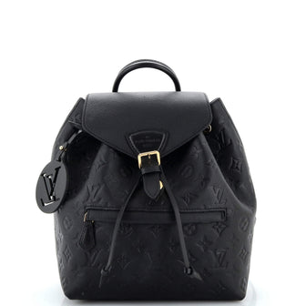 Louis Vuitton Montsouris NM Backpack Monogram Empreinte Leather PM