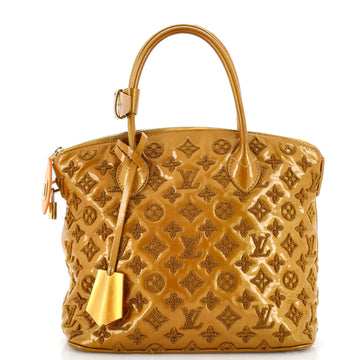 Louis Vuitton Fascination Lockit Handbag Patent Lambskin