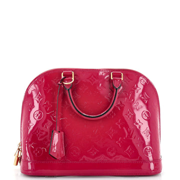 Louis Vuitton Alma Handbag Monogram Vernis PM