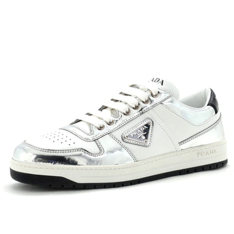 Prada Women's Downtown Low-Top Sneakers Leather
