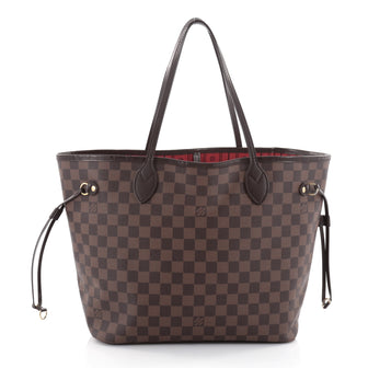 Louis Vuitton Neverfull Tote Damier MM Brown 2459904