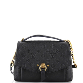 Louis Vuitton Blanche Handbag Monogram Empreinte Leather BB