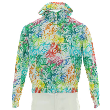 Louis Vuitton Men's Windbreaker Limited Edition Monogram Pastel Multicolor Polyamide
