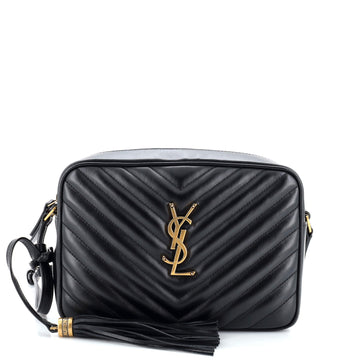 Saint Laurent Lou Camera Bag Matelasse Chevron Leather Small