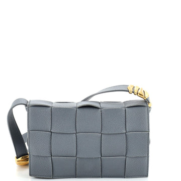 Bottega Veneta Cassette Crossbody Bag Maxi Intrecciato Grained Leather