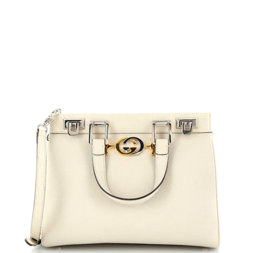 Gucci Zumi Top Handle Bag Leather Small