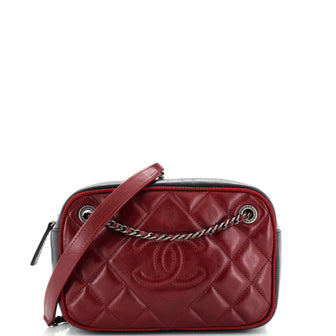 Chanel Ballerine Camera Case Bag Quilted Calfskin Small