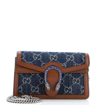 Gucci Dionysus Bag GG Denim Super Mini