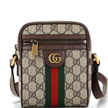 Gucci Ophidia Messenger Bag GG Coated Canvas Mini