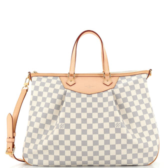 Louis Vuitton Siracusa Handbag Damier GM
