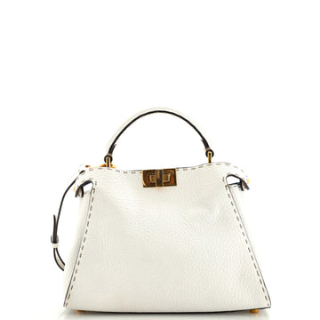 Fendi Iconic Selleria Peekaboo Bag Leather Small