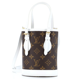 Louis Vuitton Bucket Bag LV Match Monogram Canvas Nano
