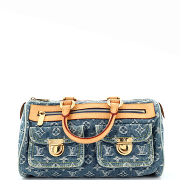 Louis Vuitton Neo Speedy Bag Denim