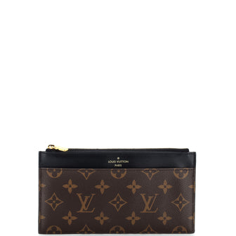 Louis Vuitton Slim Purse Monogram Canvas