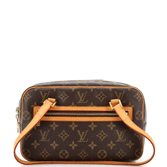 Louis Vuitton Cite Handbag Monogram Canvas MM