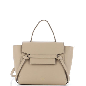Celine Belt Bag Textured Leather Nano