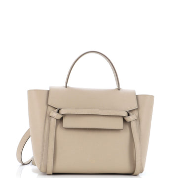 Celine Belt Bag Textured Leather Micro