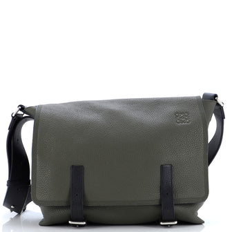 Loewe Military Messenger Bag Leather Medium
