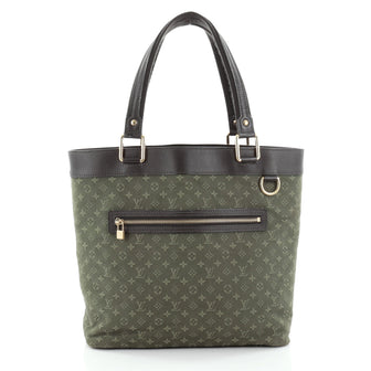 Louis Vuitton Lucille Handbag Mini Lin GM Green 2460602