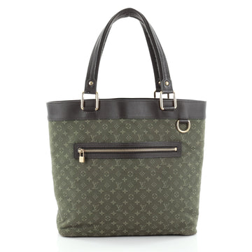 Louis Vuitton Lucille Handbag Mini Lin GM Green 2460602