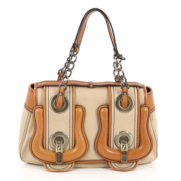 Fendi B. Bag Leather Medium Brown 2460701